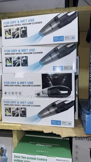 Wet and Dry Vacuum Cleaner for Home and Car Use