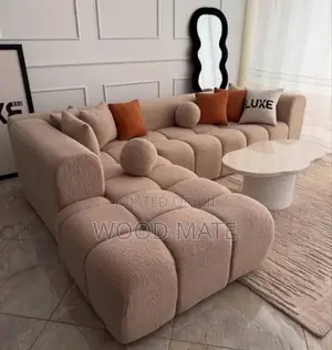 Full Set of L Shape Chair and Center Table