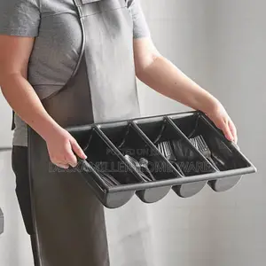 4 Compartment Quality Plastic Cutlery Tray