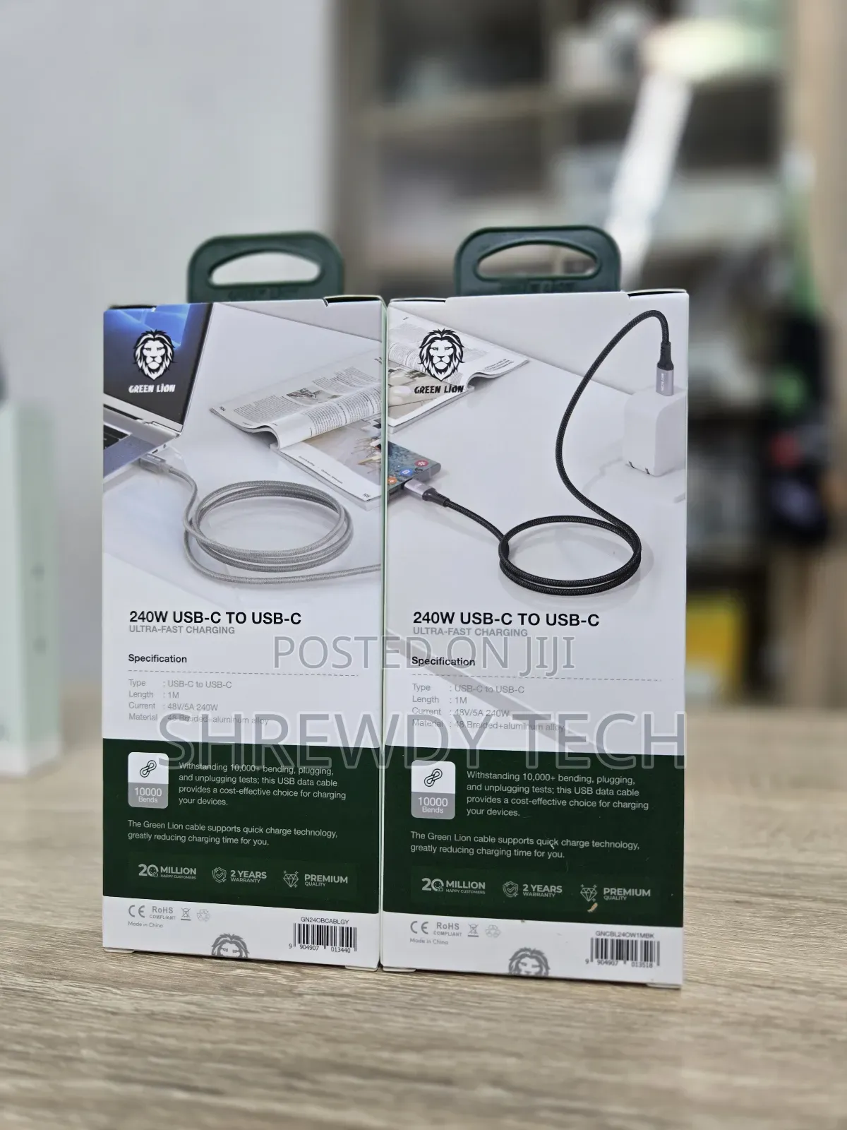 240w Usb-C to Usb-C Cable