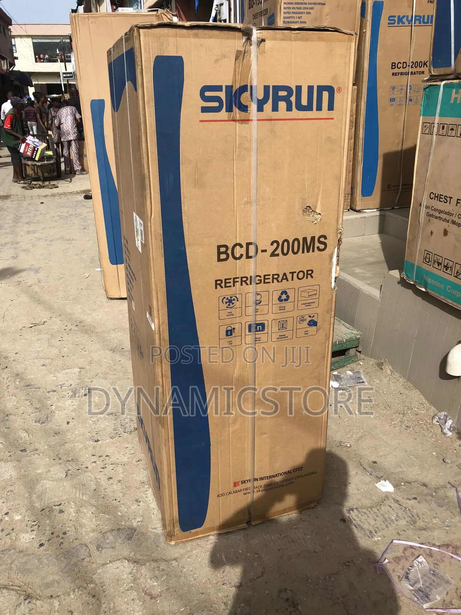 Skyrun Refrigerator 200l Bcd-200ms