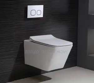Square White Wall Hung