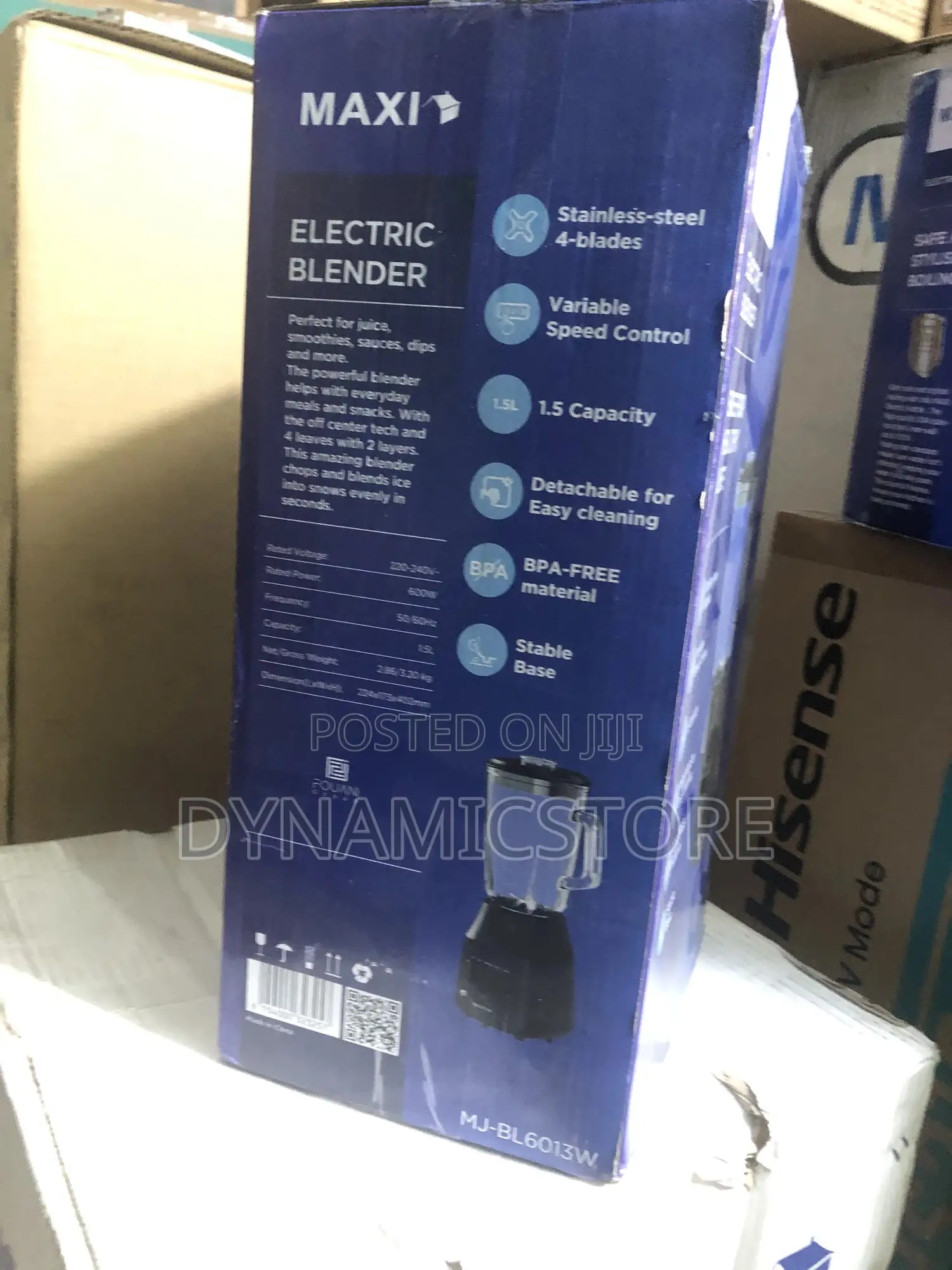 Maxi Blender 601 Watt 1.5l