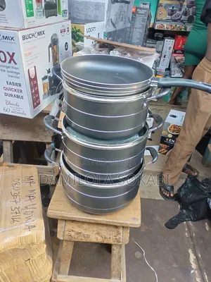 4 Set Pot With Frying Pan Big Setv