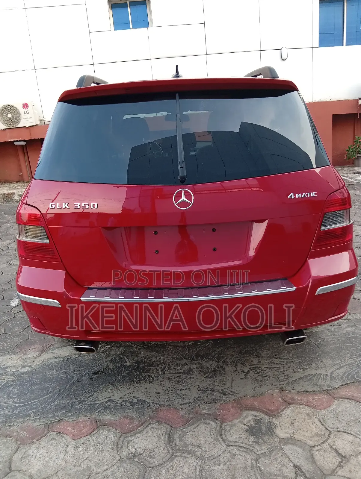 Mercedes-Benz GLK-Class 2011 Red