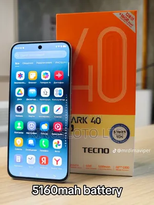 New Tecno Spark 40 Pro 128 GB