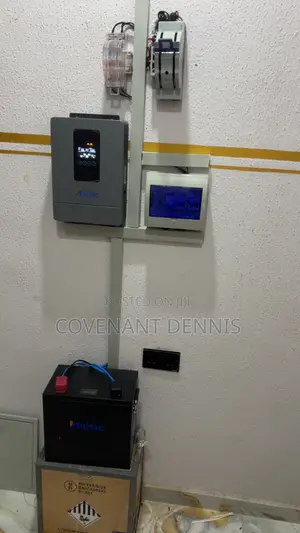 Haisic 1.5kva 12v With 4kwh 12 Nd 2 Units of 600w Solar Panels