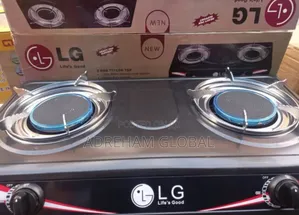 Lg Infrared 2 Burner Stainless Gas Cooker