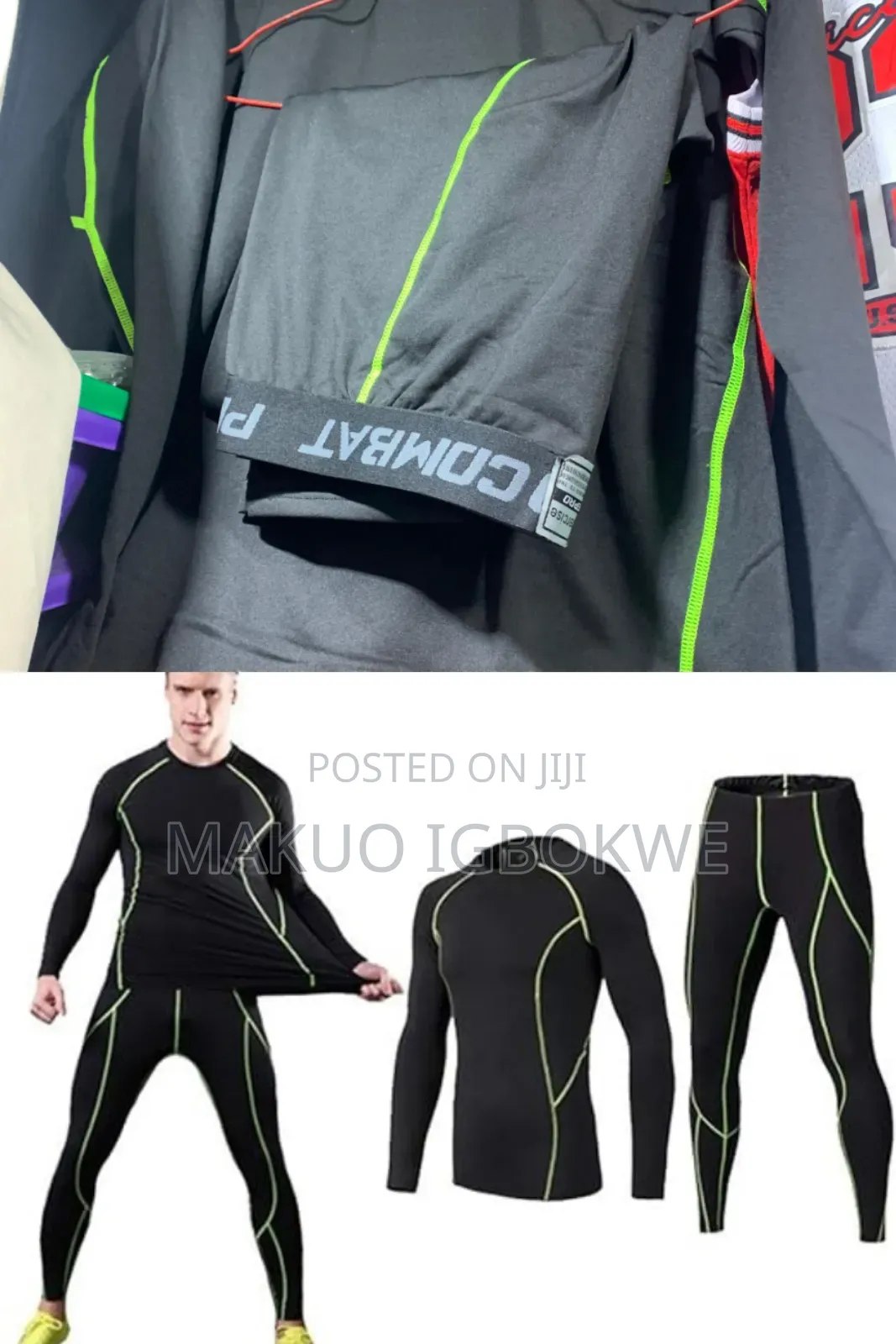 Thermal Underwear Compression Base Layer Set
