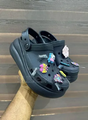 Stylish Crocs Platform Clogs – Comfy Bold