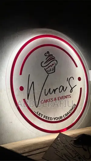 Indoor Signage With Light