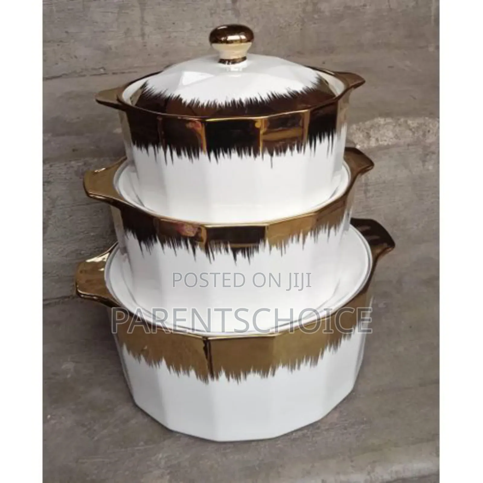 3 PCS Set Quality Casserole Serving Dish