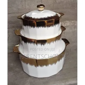 3 PCS Set Quality Casserole Serving Dish