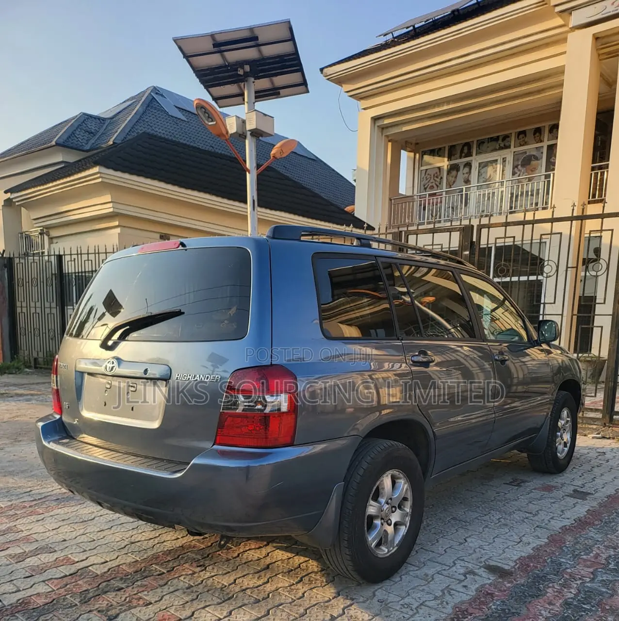 Toyota Highlander V6 2005 Blue