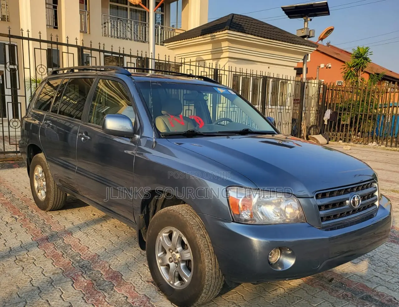 Toyota Highlander V6 2005 Blue