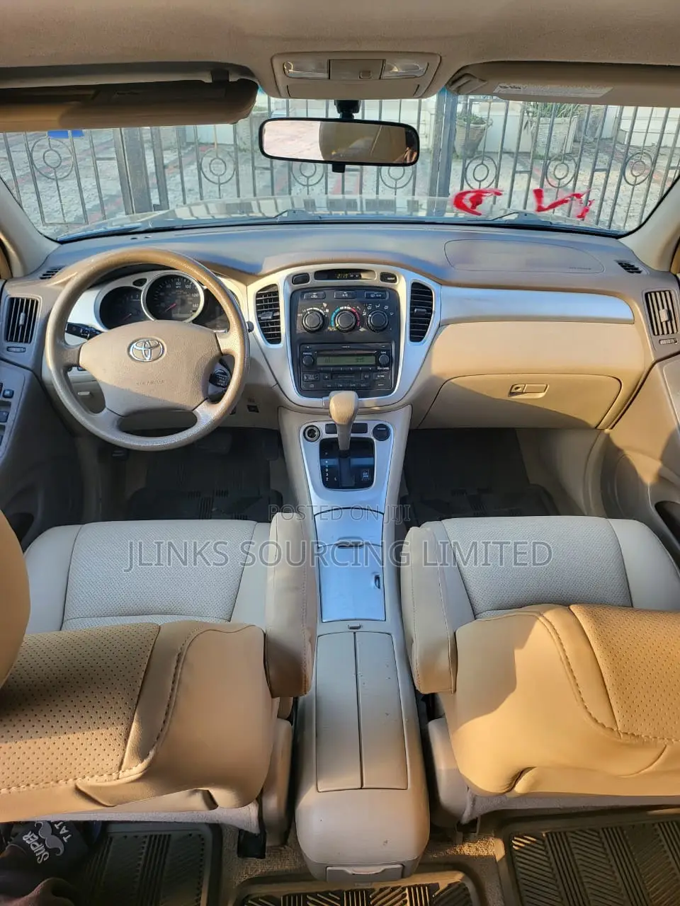 Toyota Highlander V6 2005 Blue
