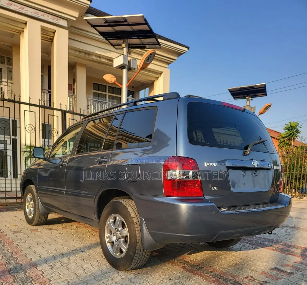 Toyota Highlander V6 2005 Blue