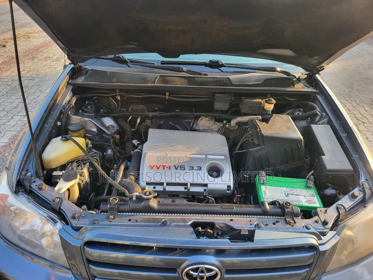 Toyota Highlander V6 2005 Blue