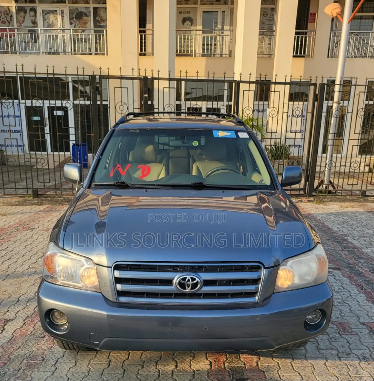 Toyota Highlander V6 2005 Blue