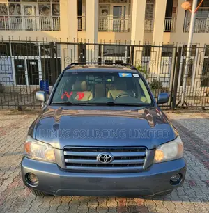 Toyota Highlander V6 2005 Blue