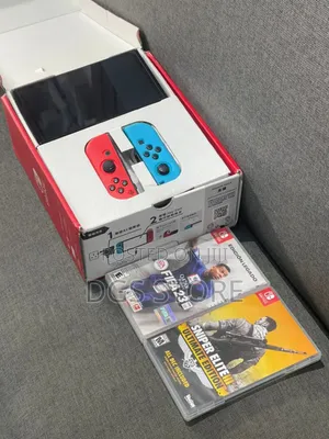 Open Box Nintendo Switch Oled With 2 Games