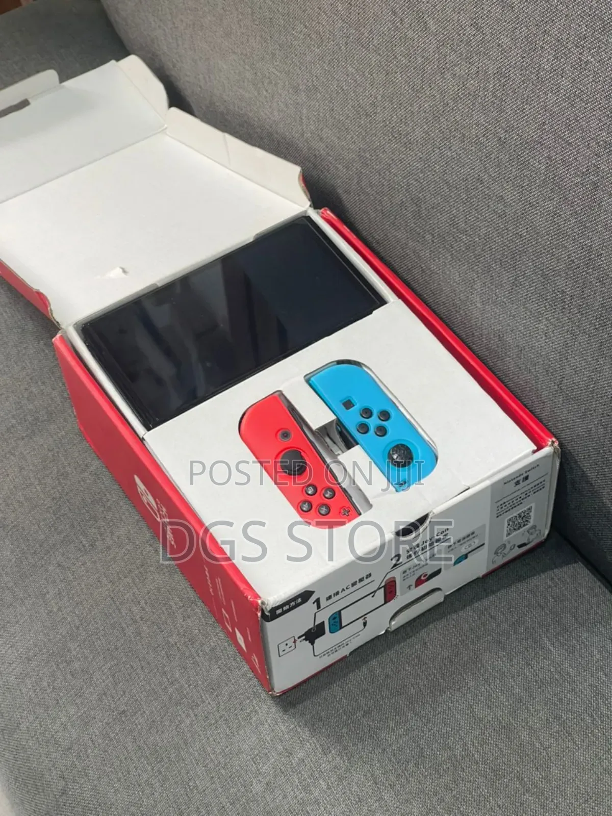 Open Box Nintendo Switch Oled With 2 Games