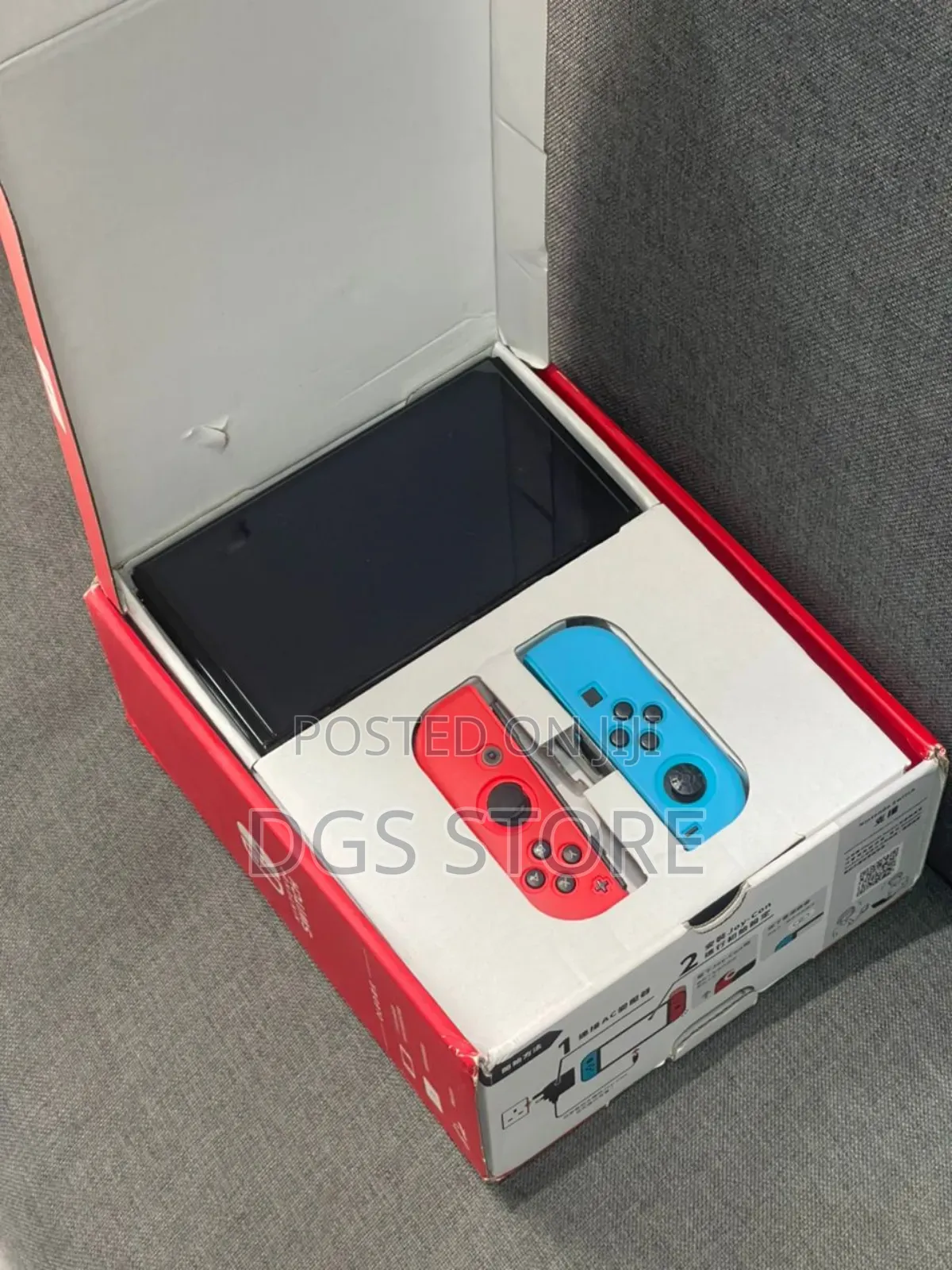 Open Box Nintendo Switch Oled With 2 Games