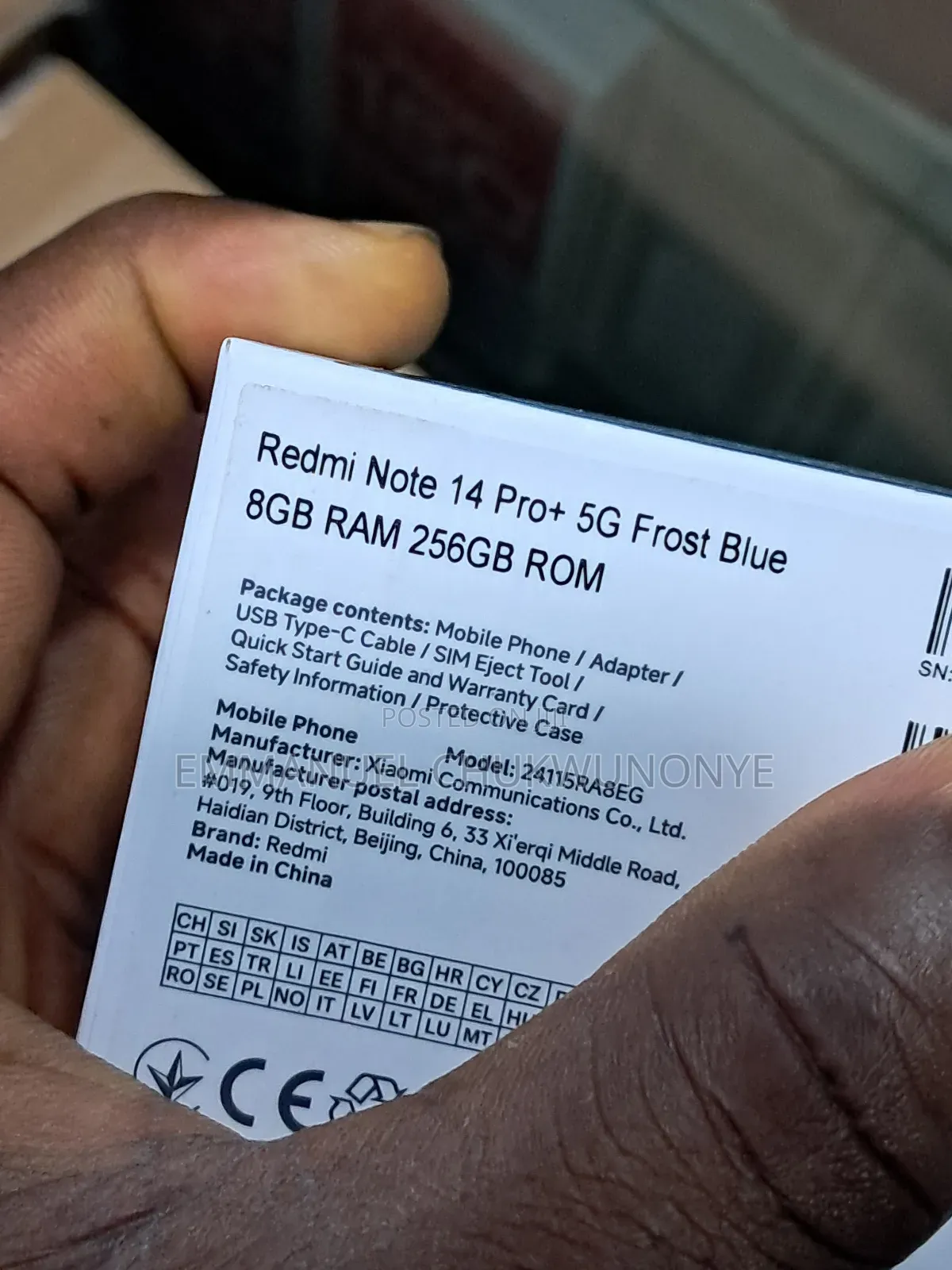 Xiaomi Redmi Note 14 Pro+ 5G 256 GB Blue