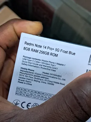 Xiaomi Redmi Note 14 Pro+ 5G 256 GB Blue