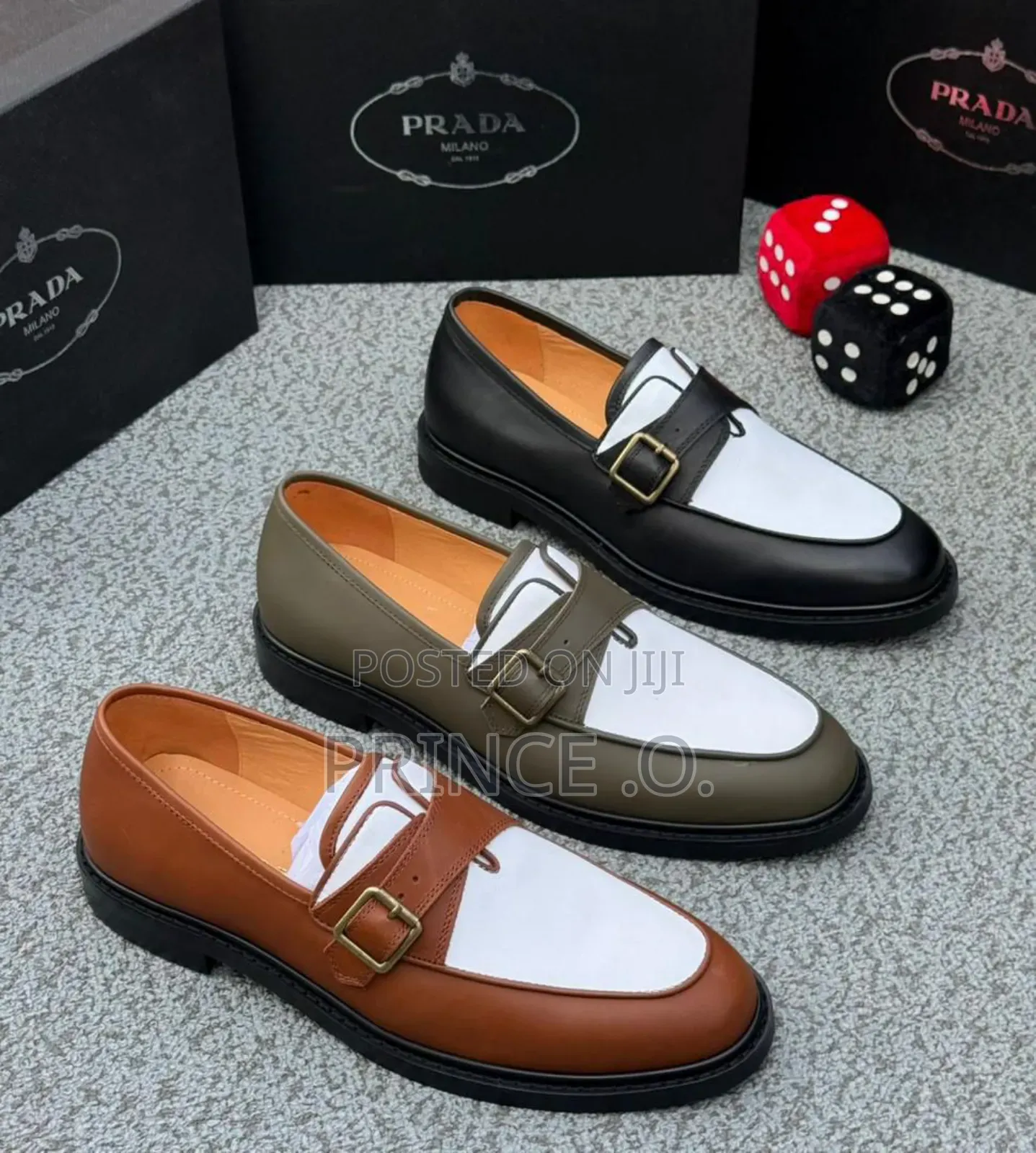 Classic Prada Leather Shoes