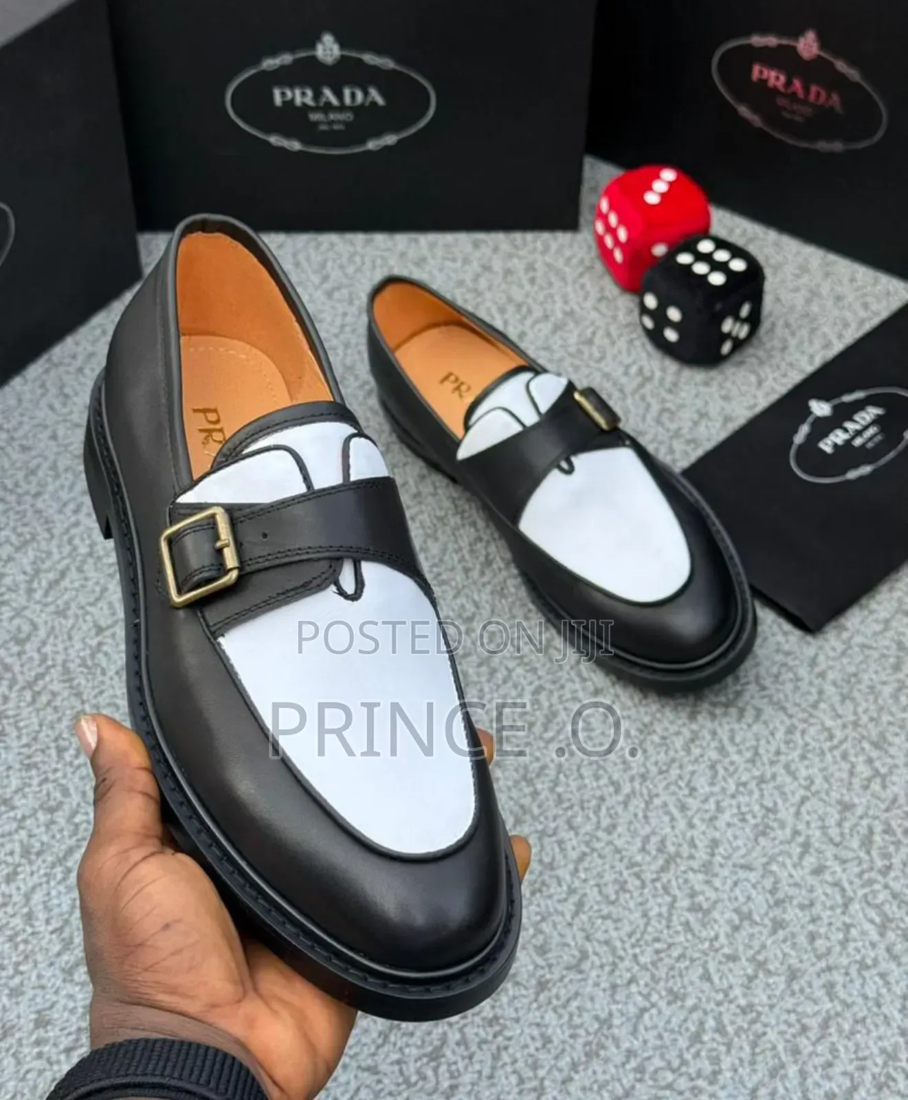 Classic Prada Leather Shoes