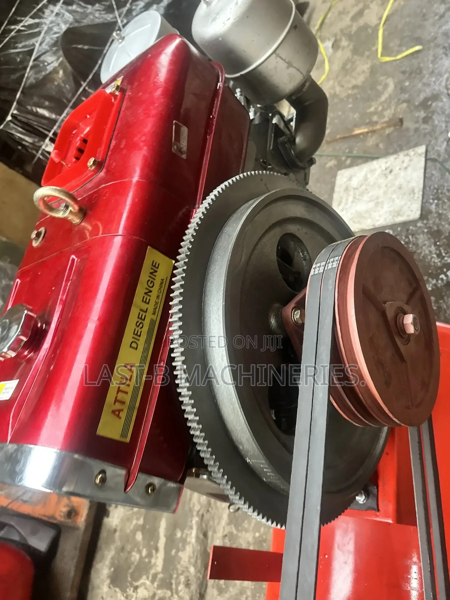 Diesel Engine Compressor. 4piston 2head Balton (10hp)