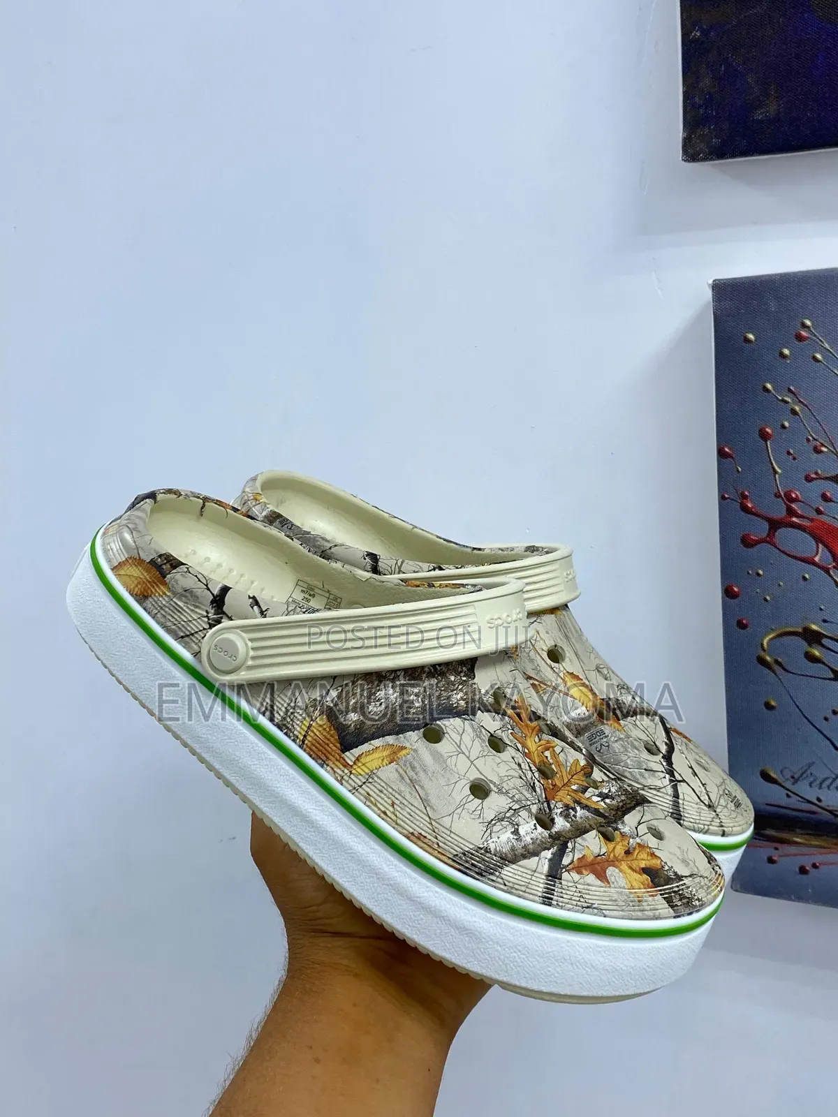 Real Tree Crocs Band Clean Clogs (Oofcut)