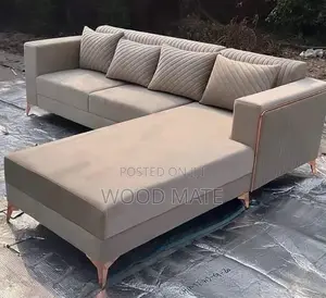 L Shape Chair With Good Fabric