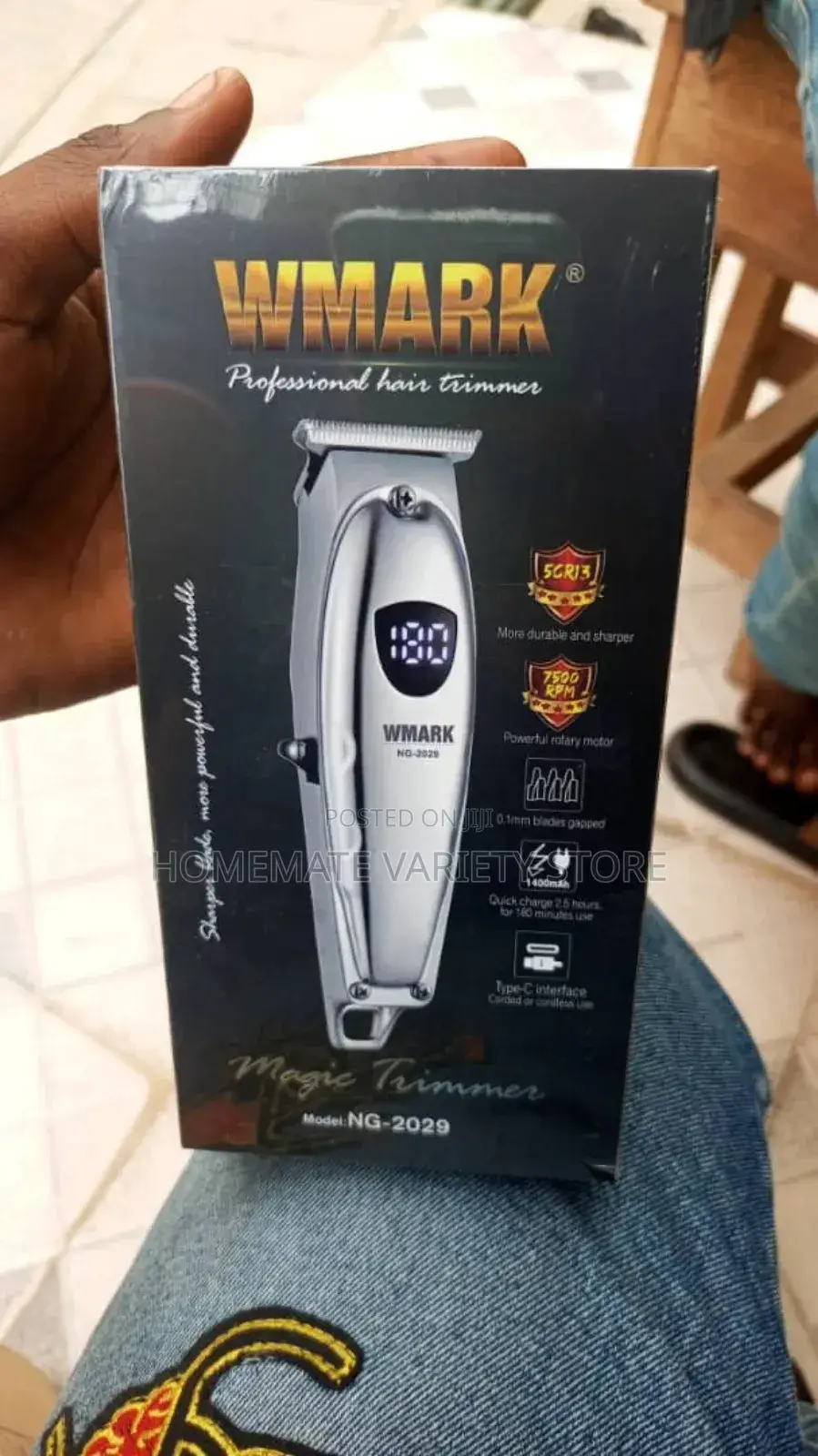 Wmark Rechargeable Magic Trimmer- Digital