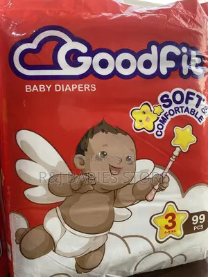 Goodfit Premium Baby Diapers – Jumbo Pack 99 Pieces
