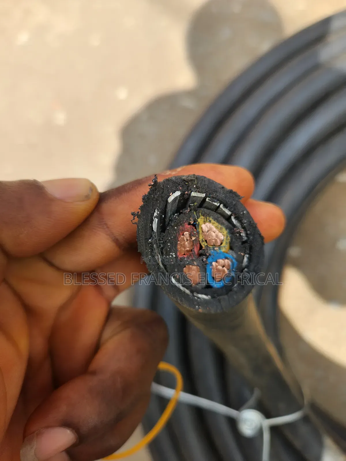 35mmx4core Swa Cable Amored