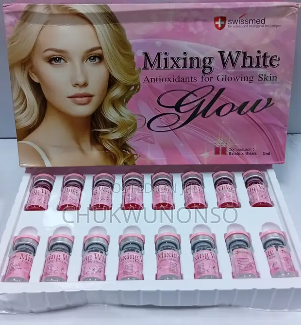 Swismed Mixing White Pink Glow Glutathione Injection for sale - Chukwunonso   Price:  100,000 on Jiji.ng [Amuwo-Odofin]