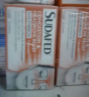 Sudafed Congestion and Headache Relief