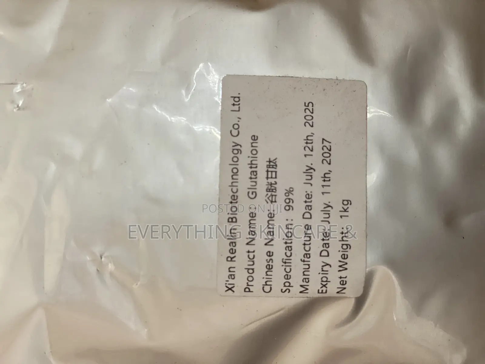 Gluthatione( 250 Gram Is 45,000