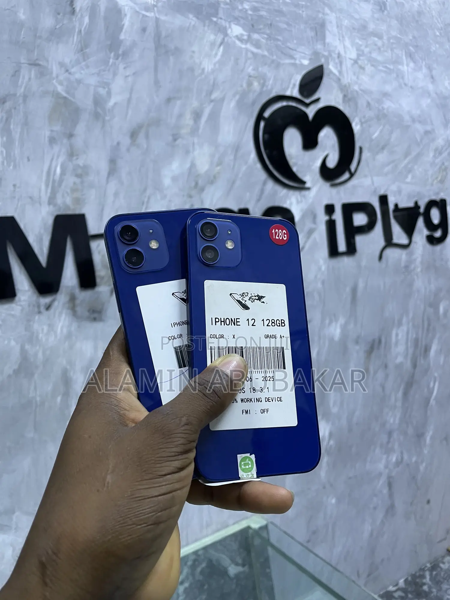 New Apple iPhone 12 128 GB Blue