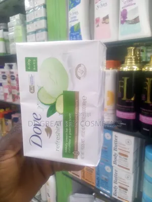 4 Pieces Dove Refreshing Bar Soap