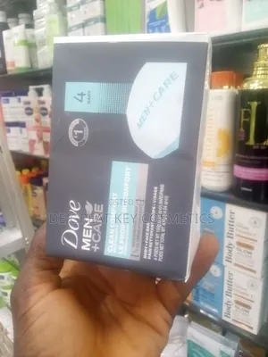4 Pieces Dove Men Bar Soap