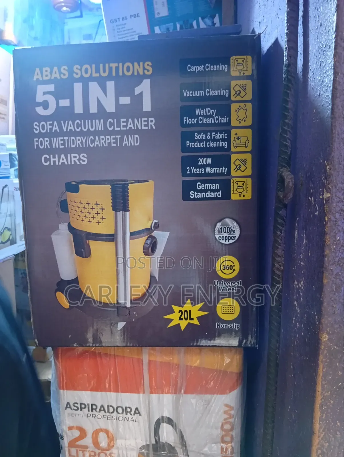 Abas Solution 5in1 Vacuum Cleaner