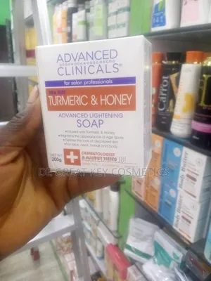 Advanced Clinicals Turmeric and Honey Soap