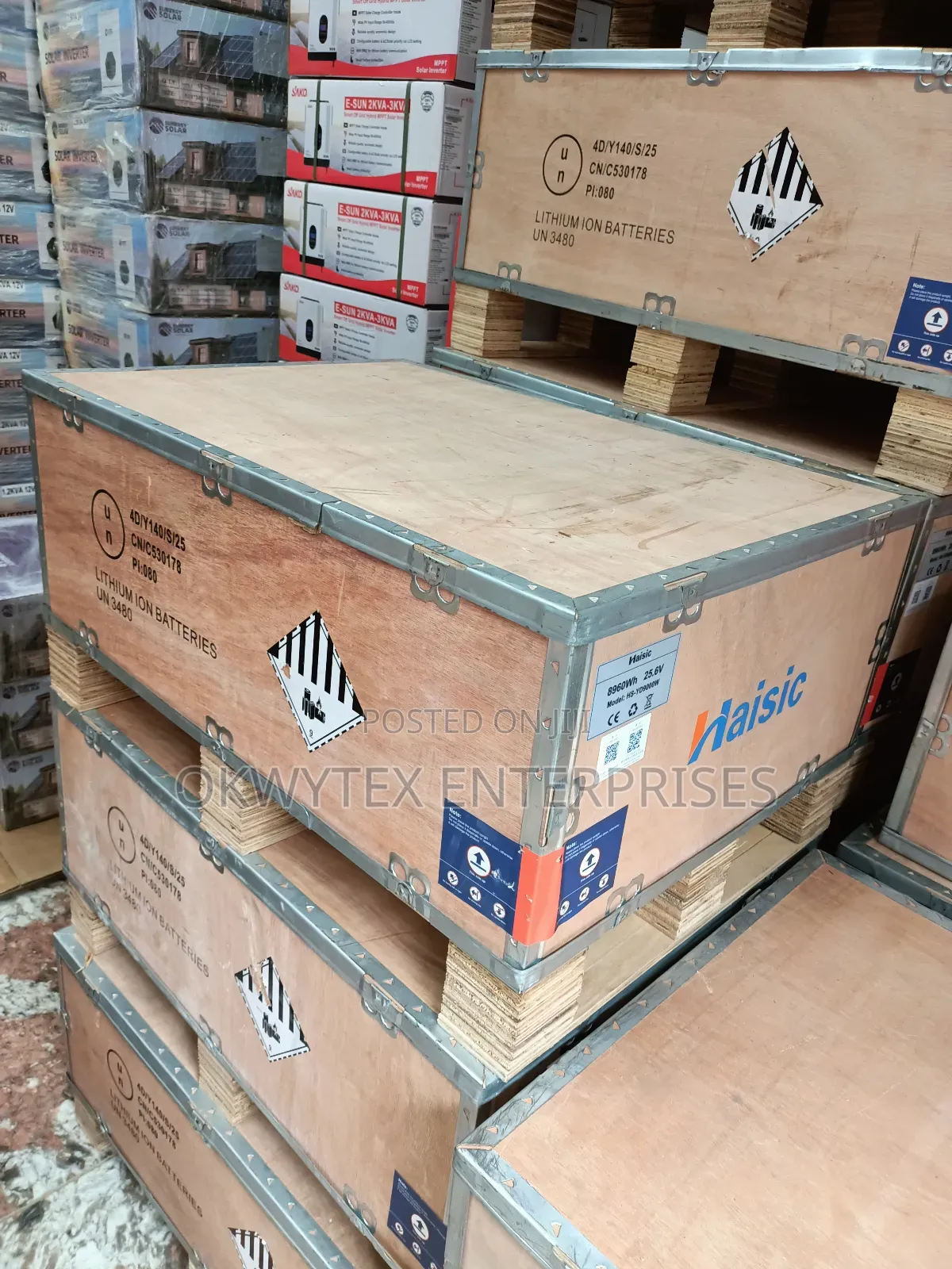 9kwh Haisic Lithium Ion Batteries
