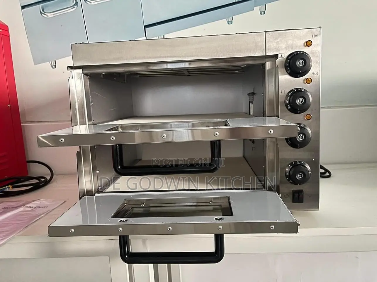 Double Deck Pizza Now Oven