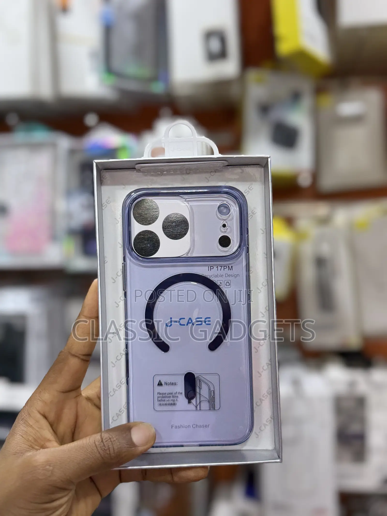 Crystal Clear Magsafe Case for iPhone 17 Pro Max