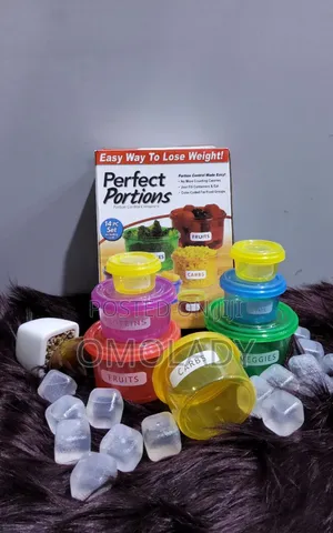 Perfect Portion Control Containers Food Bowls