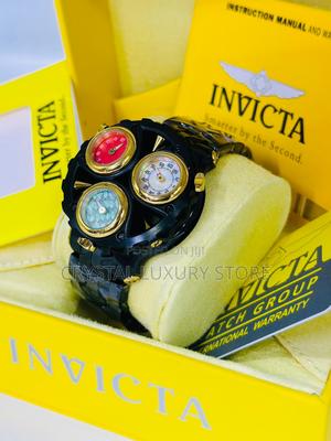 Invicta Quality Luxury Men Chronograph Automatic Engine Wristwatch ...